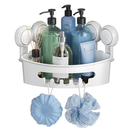 TAILI  Corner Suction Shower Caddy Installation Video