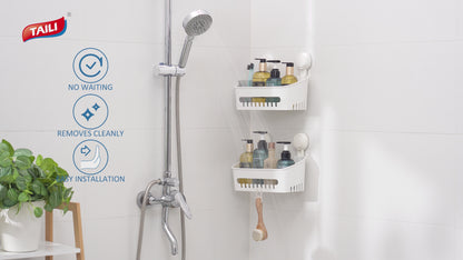 TAILI Suction Shower Caddy Installation Video