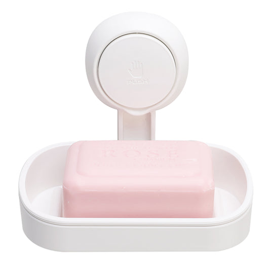 Powerful Suction Cup Soap Dish, Strong Sponge Holder, Drill-Free